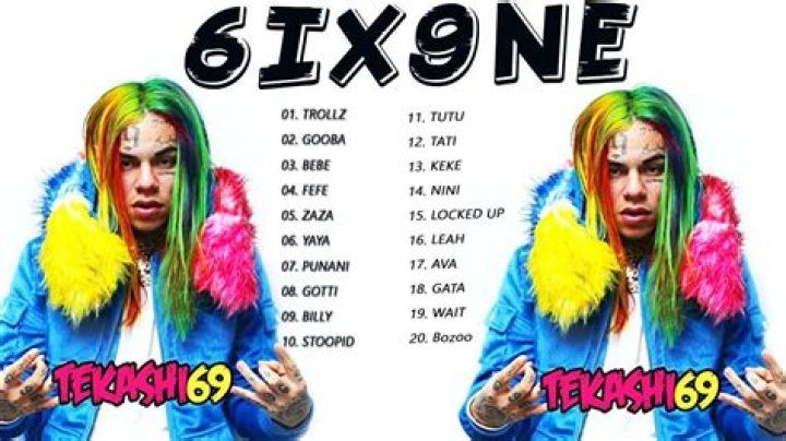 
5 best songs of Tekashi 6ix9ine 