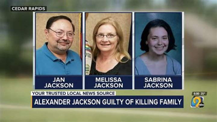 
Alexander Jackson: Iowa student, 22, who killed parents and sister gets 3 life sentences 