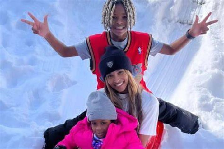 Ciara Goes Sledding with Her Kids and Dances in the Snow in a Leotard During Wintry Getaway