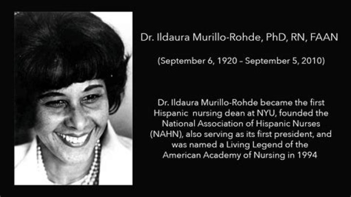 Dr. Ildaura Murillo-Rohde Age, Birthday, Wikipedia, Who, Nationality, Biography