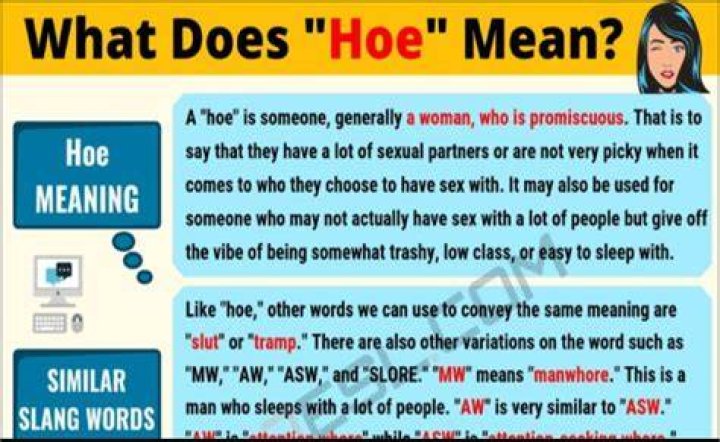 
What Does Hoe Mean On TikTok? Hoe Meaning in Text, Urban Dictionary And All Details 