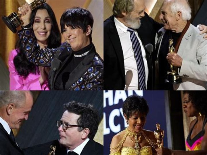 
What is an honorary Oscar and who were awarded with it this year? 